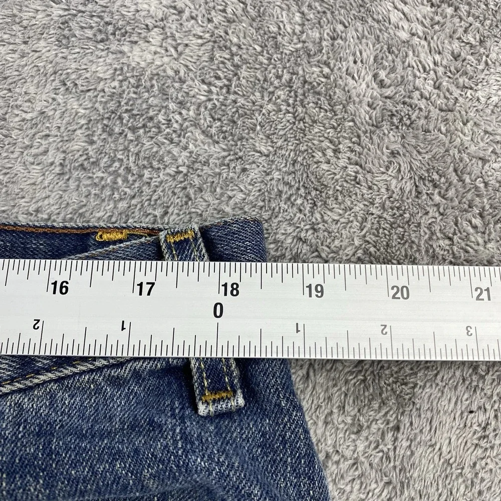 Levi Strauss Straight Fit Jeans Mens 38x30 Blue Medium‎ Wash Mid Rise